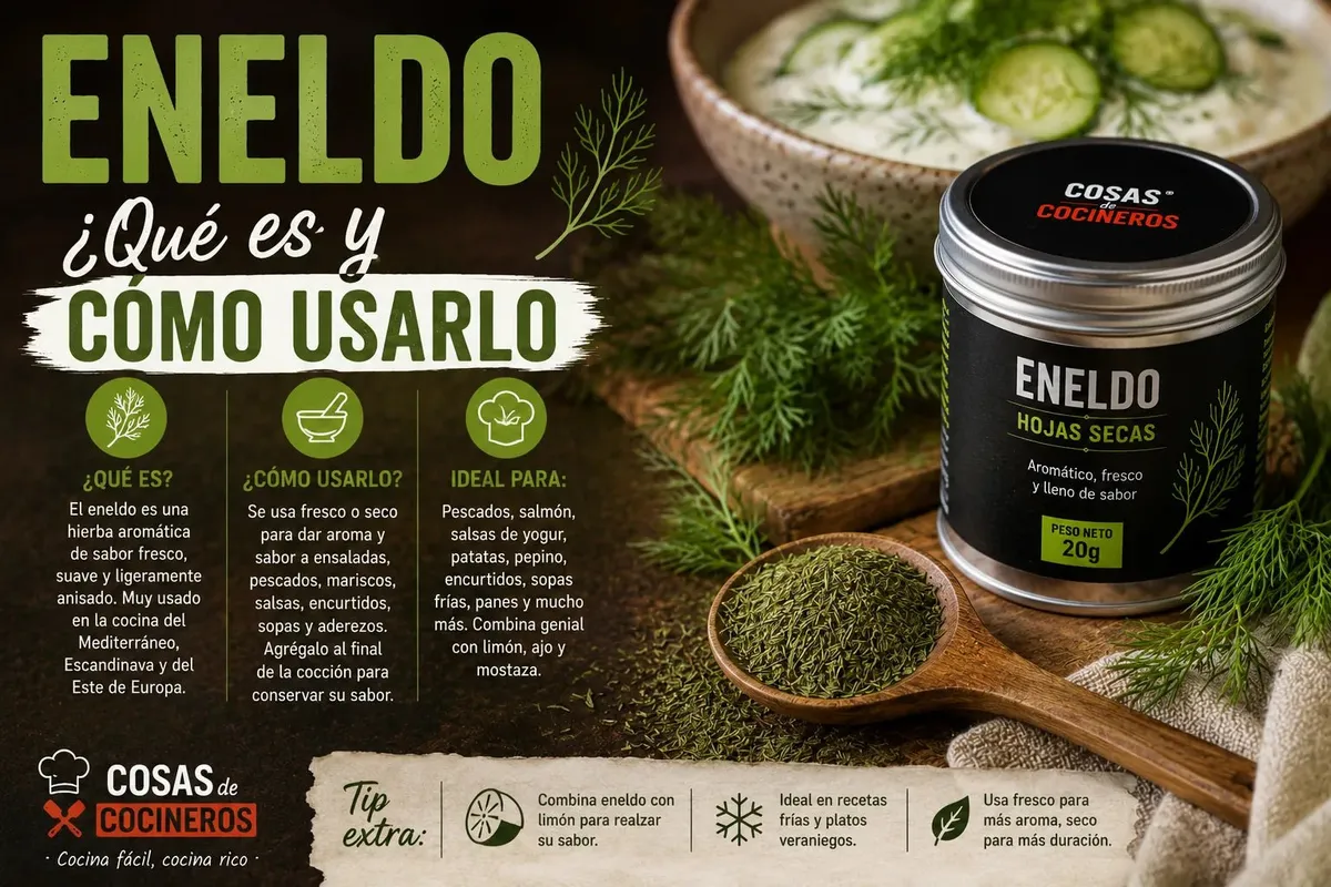 Eneldo: Qué Es, Sabor y Cómo Usarlo en la Cocina