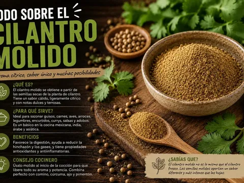 Cilantro Molido: Qué Es y Cómo Usarlo en la Cocina