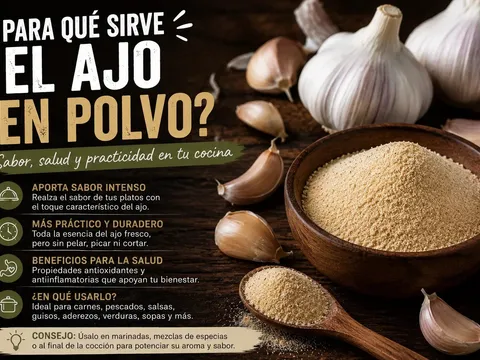 Ajo en Polvo: Qué Es y Cómo Usarlo en la Cocina