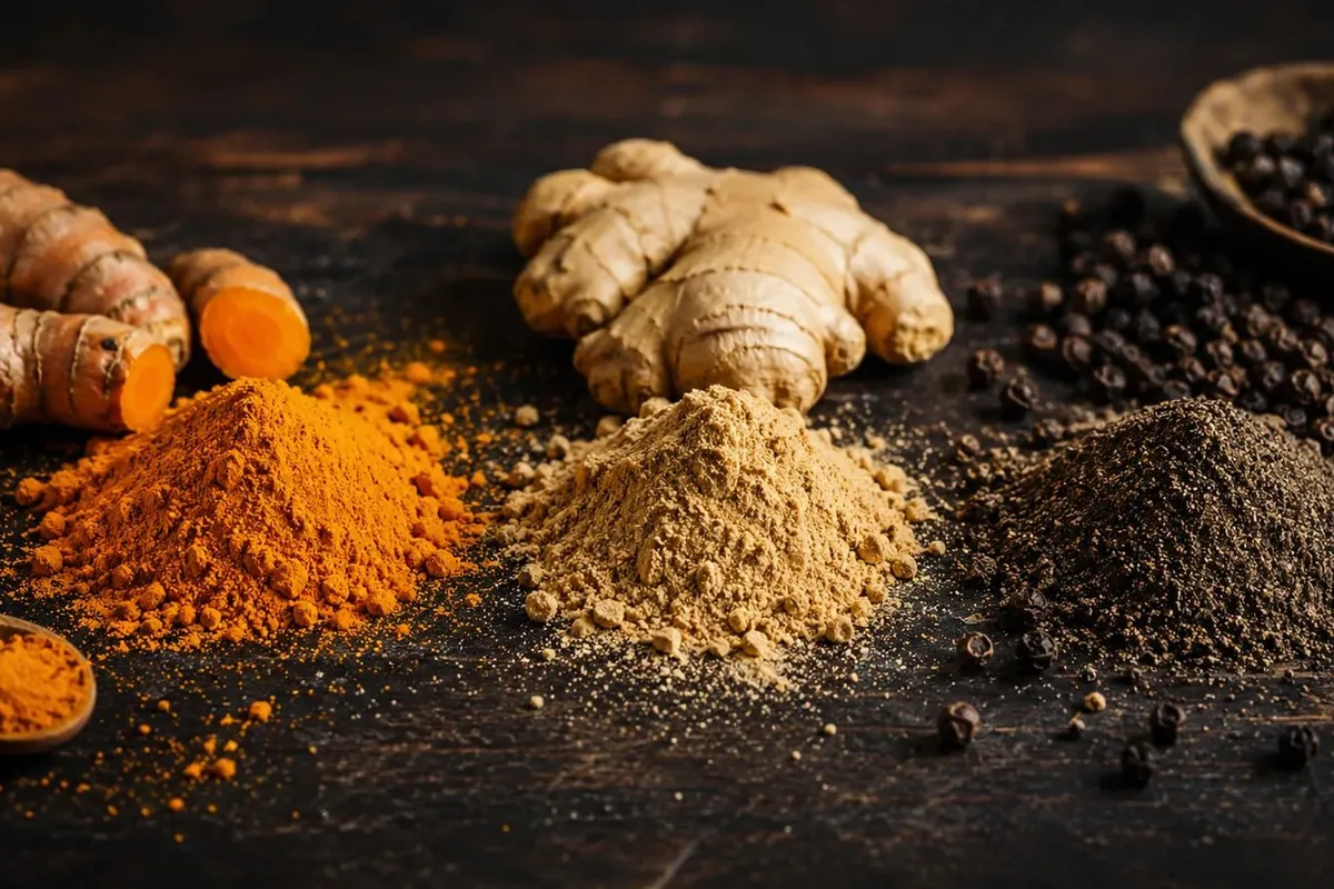 Cúrcuma, Jengibre y Pimienta Negra: Para Qué Sirve esta Combinación