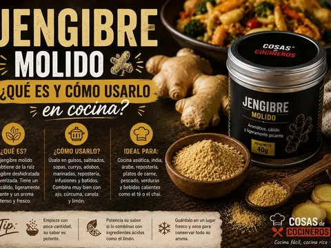 Jengibre Molido: Qué Es y Cómo Usarlo en la Cocina