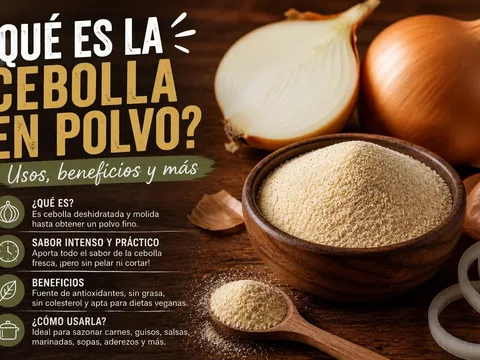 Cebolla en Polvo: Qué Es y Cómo Usarla en la Cocina
