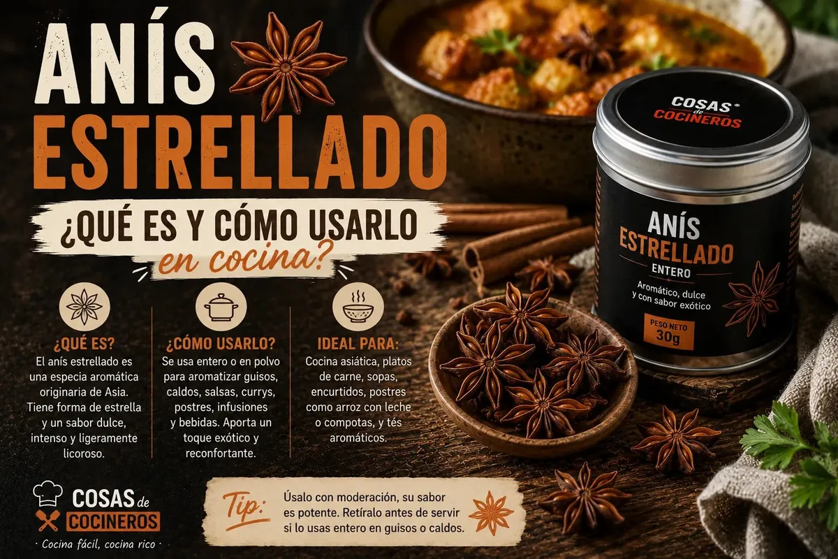 Anís Estrellado: Qué Es y Cómo Usarlo en la Cocina